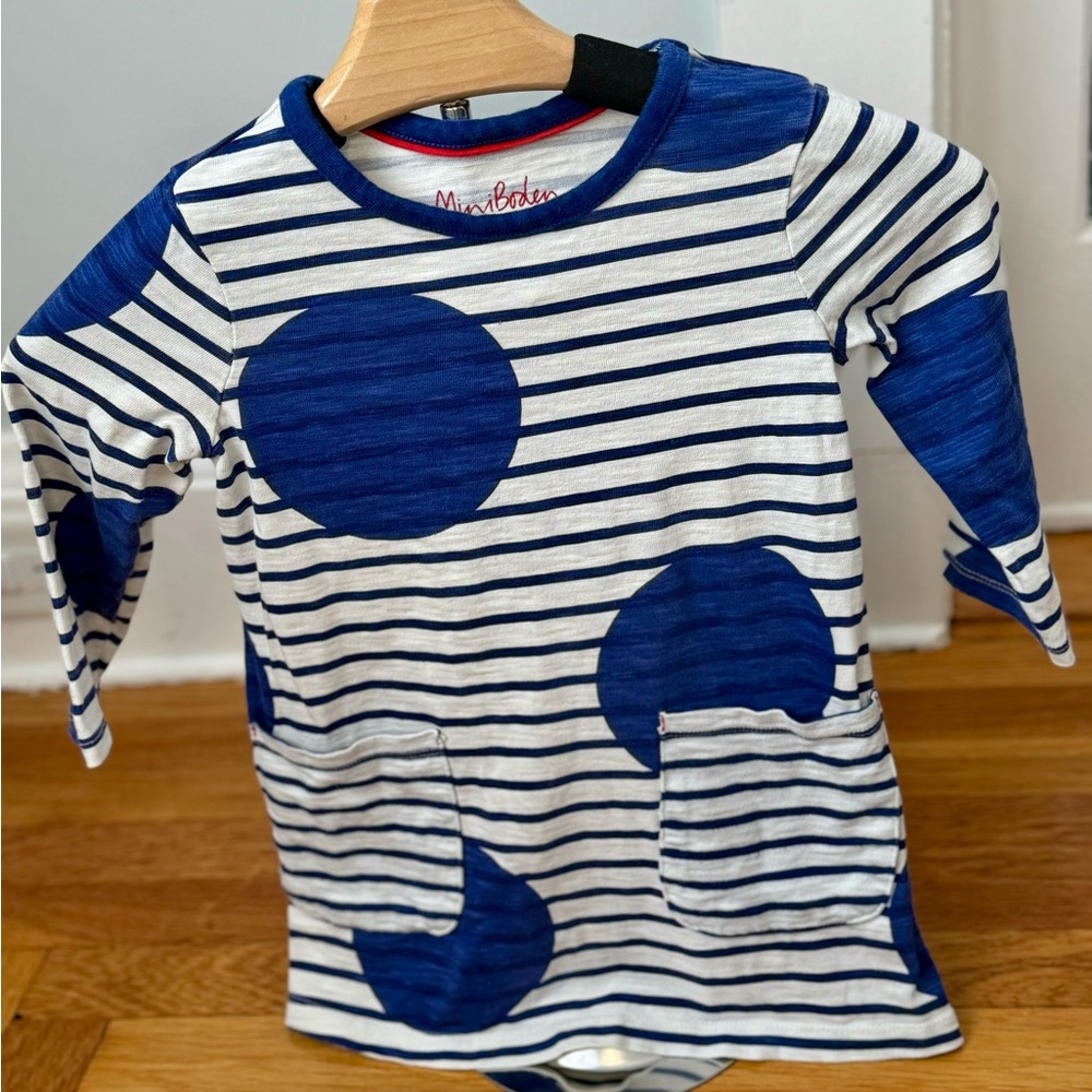 Mini Boden girls dress 3-4years
